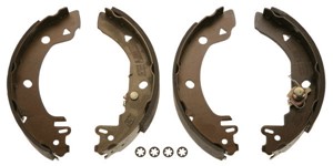 Bromsbackar, sats, Bakaxel, FORD FIESTA III, FIESTA Skåp/halvkombi, FIESTA Skåp/stor limousine, 1041484, 1041848, 5030106, 6183877, 89FB