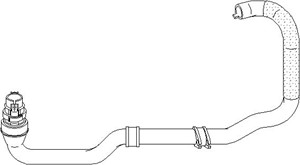 Kylarslang, CITROËN XSARA, XSARA Break, ZX, ZX Break, PEUGEOT 306, 306 Break, 306 Cabriolet, 306 Halvkombi, 1351 J4