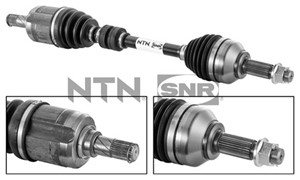 Drivaxel, framaxel vänster, NISSAN QASHQAI / QASHQAI +2 I, 39101JD22C