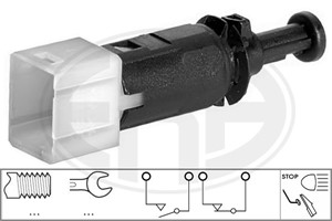 Bromsljuskontakt, MITSUBISHI,NISSAN,OPEL,RENAULT,RENAULT TRUCKS,SMART,VAUXHALL, 25320-00QAA, 414988, 44 15 882, 77 00 414 988, 93 852 86