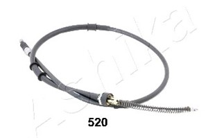 Vajer, parkeringsbroms, Höger bak, MITSUBISHI PAJERO I, PAJERO Canvas Top I, MB256372