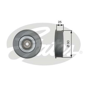 Spännrulle, flerspårsrem, MITSUBISHI PAJERO II, PAJERO Canvas Top II, PAJERO PININ I, PAJERO SPORT I, 2528135010, 2528135020, 2528135050