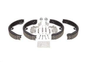 Bromsbackar, sats, Bakaxel, AUDI,LAND ROVER,MERCEDES-BENZ,PORSCHE,VW