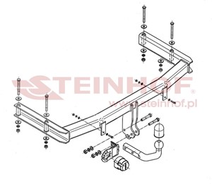 Dragkrok, Standard, SEAT EXEO, EXEO ST