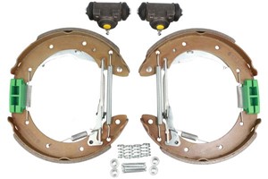 Bromsbackar, sats, Bakaxel, RENAULT LAGUNA Grandtour I, MEGANE Grandtour I, MEGANE Scenic, 7701205307, 7701205341