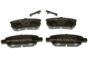 Bromsbeläggsats, Bakaxel, CHRYSLER,DODGE,JEEP,MITSUBISHI, 4605A336, 4605A337, 4605A479, 4605A493, 4605A558, 5191271AA, 5191271AB, MN1169