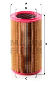 Luftfilter, FIAT BRAVO II, BRAVO Van, LANCIA DELTA III, 51793172, 51874053