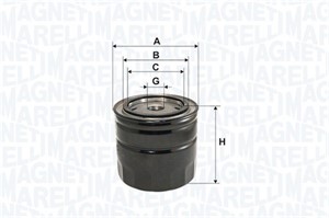Oljefilter, HYUNDAI,KIA, 2630035530, 2630035531