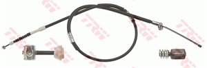 Vajer, parkeringsbroms, Vänster bak, TOYOTA STARLET, 46430-18030