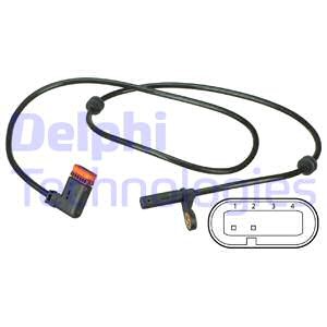 ABS-givare, Sensor, hjulvarvtal, Bakaxel, MERCEDES-BENZ GLK-KLASS [X204], 204 5401 317, A204 5401 317