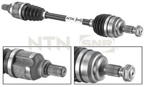 Drivaxel, framaxel vänster, CITROËN C3 II, DS3, DS3 Cabriolet, PEUGEOT 208 I, 208 Skåp/halvkombi, 3272VW, 3272-VW, 3272VX, 3272-VX, 96 8