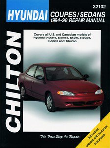 Haynes Reparationshandbok, Hyundai Coupes/Sedans, Universal