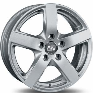 MSW 55 Silver 6.5x16 5/98 ET39 B58.1