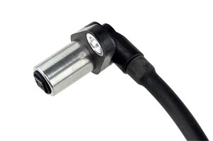 ABS-givare, Sensor, hjulvarvtal, Framaxel, Vänster, MITSUBISHI GALLOPER, PAJERO SPORT I, 23706, MR307038