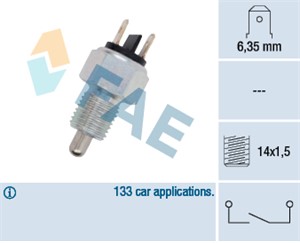 Brytare, backljus, ALFA ROMEO,FIAT,LANCIA,NISSAN, 116001353401, 116002317103, 116002317105, 30875012 S1, 30875012, 3345797 S1, 3345797,