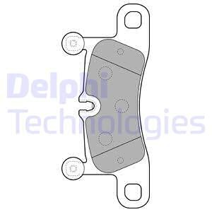 Bromsbeläggsats, PORSCHE CAYENNE, VW TOUAREG, 7P0 698 451, 7P0 698 45151, 7P0 698 451A, 7P0698451, 7P0698451A, 7P5 698 451, 7P6 698 451,