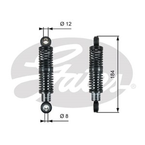 Vibrationsdämpare, drivrem, AUDI,SKODA,VW, 059145284, 059145284B