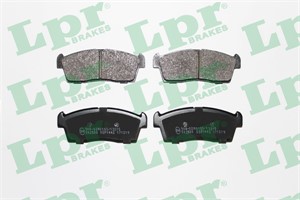 Bromsbeläggsats, Framaxel, CITROËN C-ZERO, MITSUBISHI i, PEUGEOT ION, SUZUKI ALTO VI, 1606225680, 4605A340, 4605A527, 5581046G10, 558107