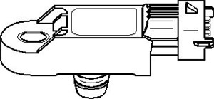 Sensor, insugstryck, DACIA,NISSAN,OPEL,RENAULT,VAUXHALL, 2236 500 01R, 2236 5BC 400, 2508 500 Q0A, 2508 500 Q0C, 2508 5AW 300, 44 17 030