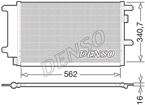 Kondensor, klimatanläggning, IVECO DAILY Flak/chassi III, DAILY Flak/chassi IV, DAILY Skåp III, DAILY Skåp IV, 504084147, 504256333