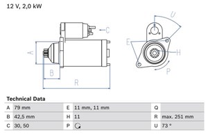 Startmotor, AUDI,SEAT,SKODA,VW, 02E 911 024 A, 02E 911 024 AX
