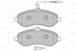 Bromsbeläggsats, Framaxel, CITROËN,FIAT,LANCIA,PEUGEOT,TOYOTA, 1623160380, 425363, 4253-63, 425364, 4253-64, 425365, 4253-65, 425366, 42