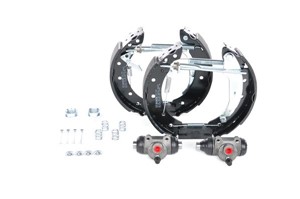 Bromsbackar, sats, Bakaxel, DACIA,RENAULT, 440A07208R, 60 01 547 627, 77 01 205 722, 77 01 206 971, 77 01 208 114