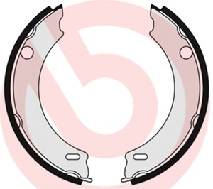 Bromsbackar, sats, Bakaxel, VOLVO 780, 940, 940 II, 940 Kombi, 940 Kombi II, 960, 960 II, 960 Kombi, 960 Kombi II, S90 I, V90 Kombi I, 1