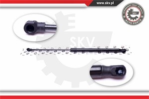 Gasfjäder, bagageutrymme, Bak, SEAT AROSA, 1J0823359, 1J0823359D, 6X0827550, 6X0827550A, 8L0823359, 8L0823359B
