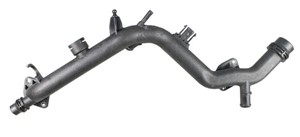 Kylvätskerör, Fram, Cylindriskt huvud, AUDI A6 C7, A6 C7 Avant, A7 Sportback, A8 D4, 06E 121 045 AB, 06E121045AB