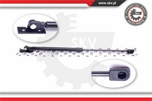 Gasfjäder, motorhuv, Fram, OPEL OMEGA B, OMEGA B Kombi, 1180401, 90379025