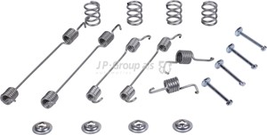 Tillbehörssats, bromsbackar, Bakaxel, CITROËN,OPEL,PEUGEOT,SUZUKI,TOYOTA,VAUXHALL, 049420D010, 430870