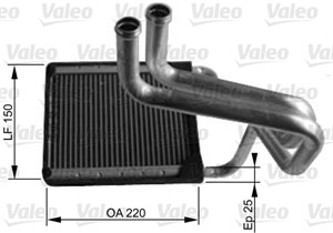 Värmeväxlare, kupévärme, HYUNDAI i30, i30 Kombi, KIA CEE'D Halvkombi, CEE'D SW, PRO CEE'D, 971381H500, 97138-1H500