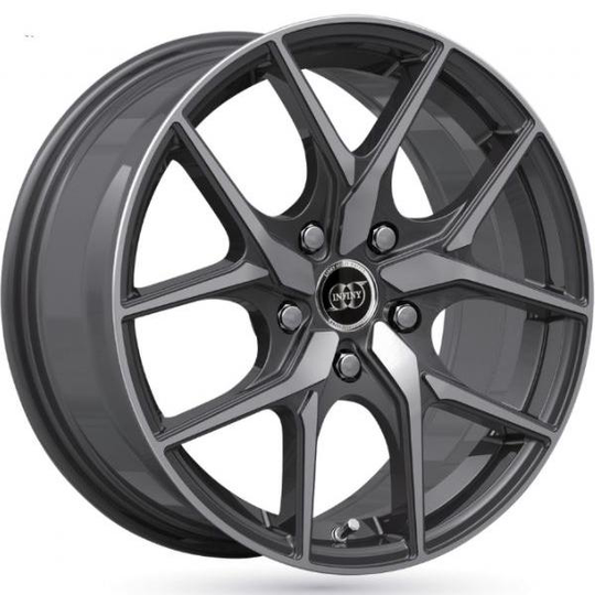 Infiny Icon Gunmetal Machined Face 7/16 5/112 ET40 B66.5
