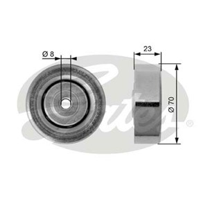 Spännrulle, flerspårsrem, BMW,OPEL,VAUXHALL, 11282243592, 11282244754, 1340543, 2243592, 2244754, 90509273, 90511627