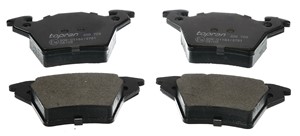 Bromsbeläggsats, Bakaxel, MERCEDES-BENZ VITO Buss [W638], VITO Skåp [W638], V-KLASS [638/2], 000 421 42 10, 003 420 02 20, A000 421 42 1