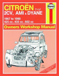Haynes Reparationshandbok, Citroën 2CV, Ami & Dyane, Universal