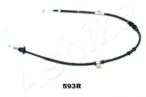 Vajer, parkeringsbroms, Höger bak, MITSUBISHI COLT III, MB520348