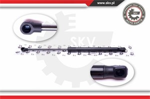 Gasfjäder, motorhuv, Fram, VW CADDY Minibus, minivan III, CADDY Skåp/stor limousine III, TOURAN, 1T0823359, 1T0823359A
