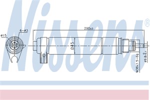 Torkfilter, CITROËN,DS,FIAT,LANCIA,PEUGEOT,TOYOTA, 6455.AJ, 6455.AK