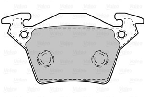 Bromsbeläggsats, Bakaxel, MERCEDES-BENZ VITO Buss [W638], VITO Skåp [W638], V-KLASS [638/2], 0004214210, 0034200220, 34200220, 4214210