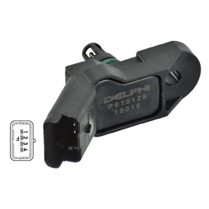 Sensor, insugstryck, CITROËN,FIAT,PEUGEOT, 1920.AJ, 9639381480