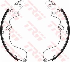 Bromsbackar, sats, Bakaxel, FORD USA,KIA,MAZDA, 0K2FA2638Z, 0K9A62623Z, OK9A62623Z
