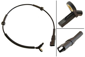 ABS-givare, Sensor, hjulvarvtal, Fram, höger eller vänster, FORD TOURNEO CONNECT, TRANSIT CONNECT, 2T14-2B372-AB, 4370937, 4376243