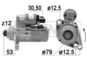 Startmotor, AUDI,SEAT,SKODA,VW, 02Z 911 024 D, 02Z 911 024 DX, 2Z9 110 24D X, 2Z9 110 24D