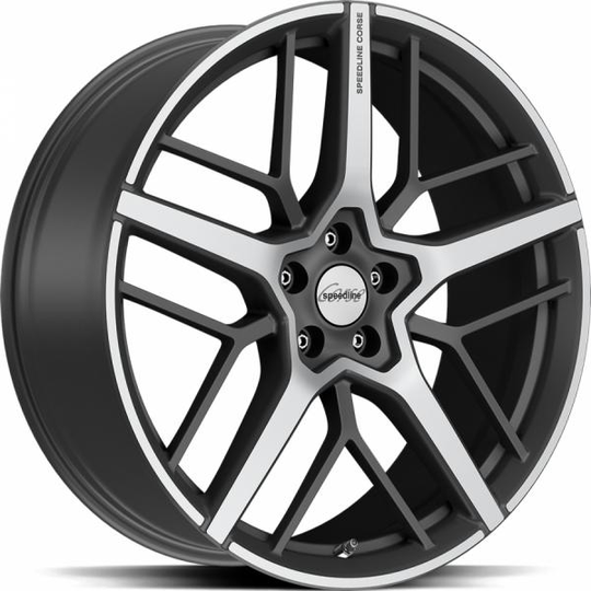 Speedline Sl8 Dominatore Orbit Grey Matt Front Cut 8,5/21 5/108 ET40 B76