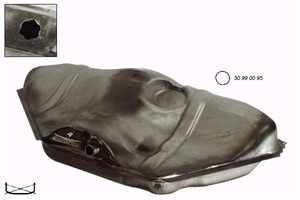 Bränsletank, OPEL ASCONA C, ASCONA C Halvkombi, VECTRA A, VECTRA A Halvkombi, 802282, 90297149