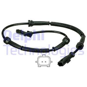 ABS-givare, Sensor, hjulvarvtal, Framaxel, Höger, Vänster, OPEL,VAUXHALL, 4406339, 93865950