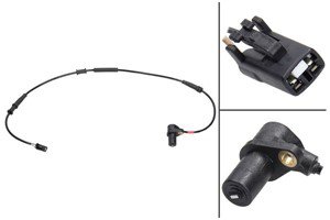 ABS-givare, Sensor, hjulvarvtal, Fram, framaxel höger, Höger