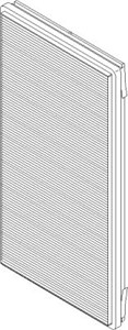 Kupefilter, BMW X5 [E53], 6431 8 409 044